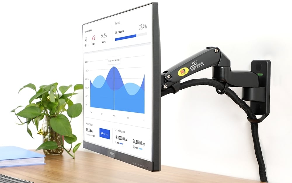 Gas-Strut Monitor Wall Mount: F150