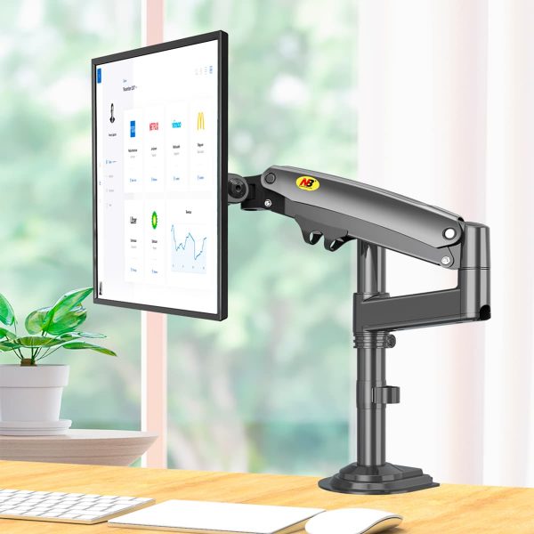 Swivel monitor desk mount for 22"-35" screens (H100)