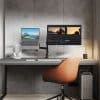 2-in-1 Dual Desk Arm mount for Laptop and /or 17"-27” monitor/s (H180 fp-2)