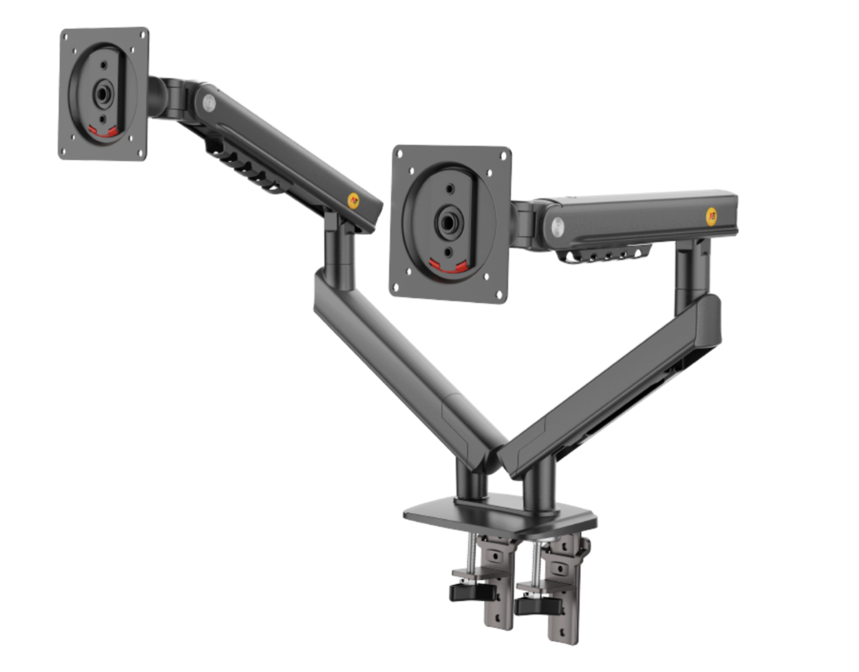 Mechanical Spring Dual Arm for 17" -32" Monitors (A5C)
