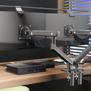 Mechanical Spring Dual Arm for 17" -32" Monitors (A5C)